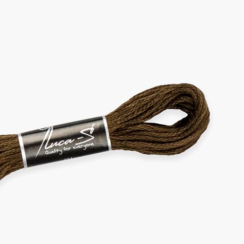 Premium Embroidery Thread Luca-S, 100% Giza Cotton, Oeko... - Loisirs Créatifs en promo à 1.19€