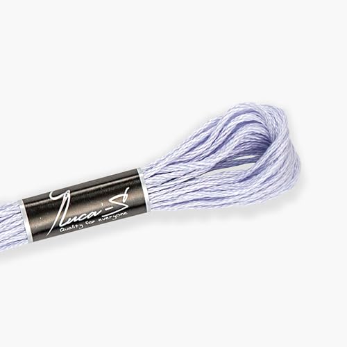 Premium Embroidery Thread Luca-S, 100% Giza Cotton, Oeko... - Loisirs Créatifs en promo à 1.19€