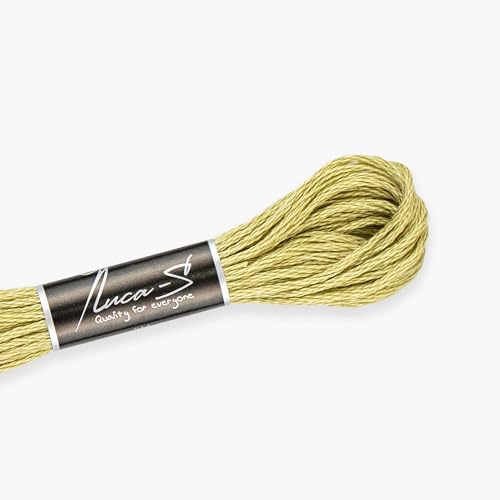 Premium Embroidery Thread Luca-S, 100% Giza Cotton, Oeko... - Loisirs Créatifs en promo à 1.19€