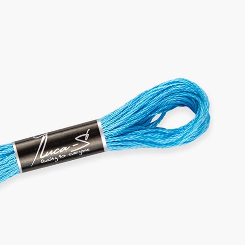 Premium Embroidery Thread Luca-S, 100% Giza Cotton, Oeko... - Loisirs Créatifs en promo à 1.19€