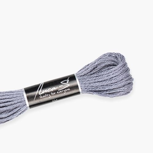 Premium Embroidery Thread Luca-S, 100% Giza Cotton, Oeko... - Loisirs Créatifs en promo à 1.19€
