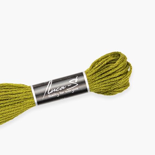 Premium Embroidery Thread Luca-S, 100% Giza Cotton, Oeko... - Loisirs Créatifs en promo à 1.19€