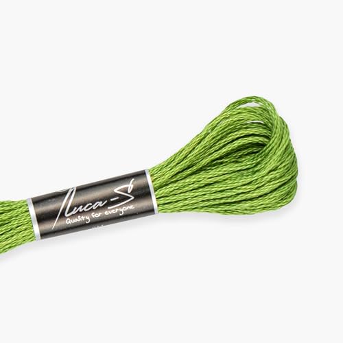 Premium Embroidery Thread Luca-S, 100% Giza Cotton, Oeko... - Loisirs Créatifs en promo à 1.19€