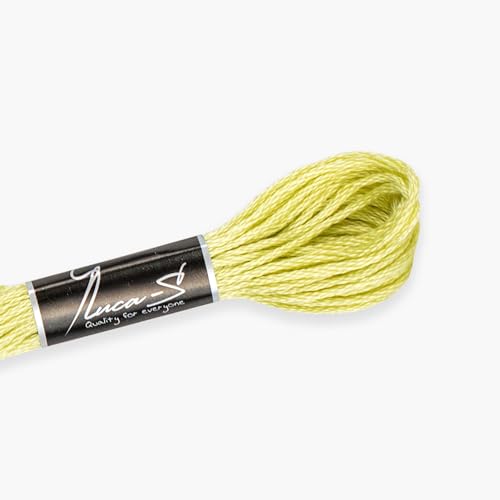 Premium Embroidery Thread Luca-S, 100% Giza Cotton, Oeko... - Loisirs Créatifs en promo à 1.19€
