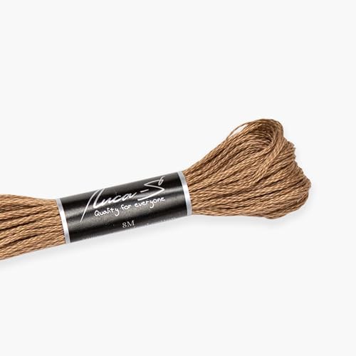 Premium Embroidery Thread Luca-S, 100% Giza Cotton, Oeko... - Loisirs Créatifs en promo à 1.19€