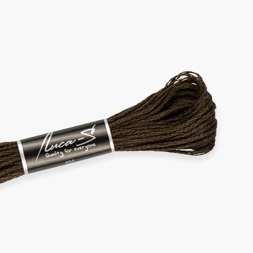 Premium Embroidery Thread Luca-S, 100% Giza Cotton, Oeko... - Loisirs Créatifs en promo à 1.19€