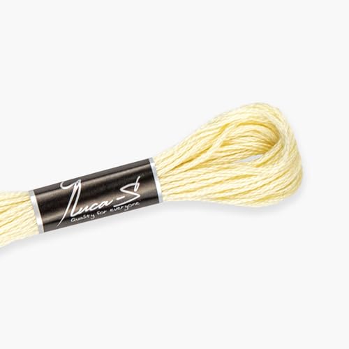 Premium Embroidery Thread Luca-S, 100% Giza Cotton, Oeko... - Loisirs Créatifs en promo à 1.19€