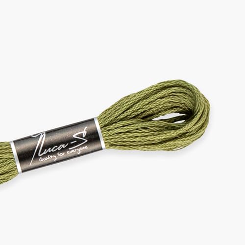 Premium Embroidery Thread Luca-S, 100% Giza Cotton, Oeko... - Loisirs Créatifs en promo à 1.19€