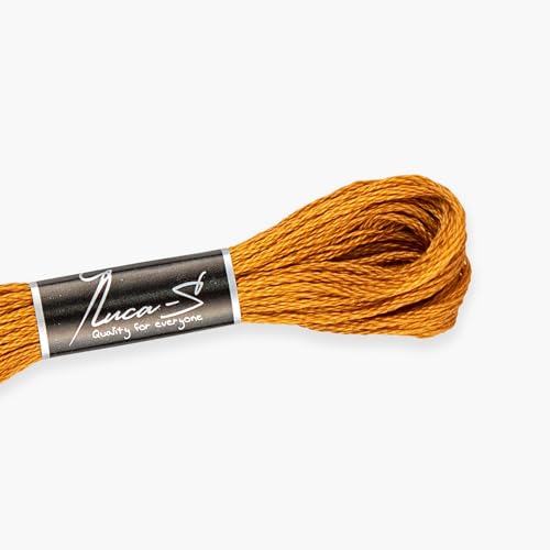 Premium Embroidery Thread Luca-S, 100% Giza Cotton, Oeko... - Loisirs Créatifs en promo à 1.19€