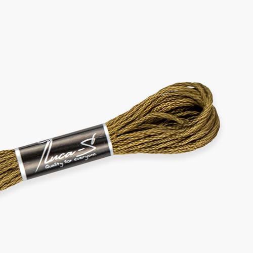 Premium Embroidery Thread Luca-S, 100% Giza Cotton, Oeko... - Loisirs Créatifs en promo à 1.19€