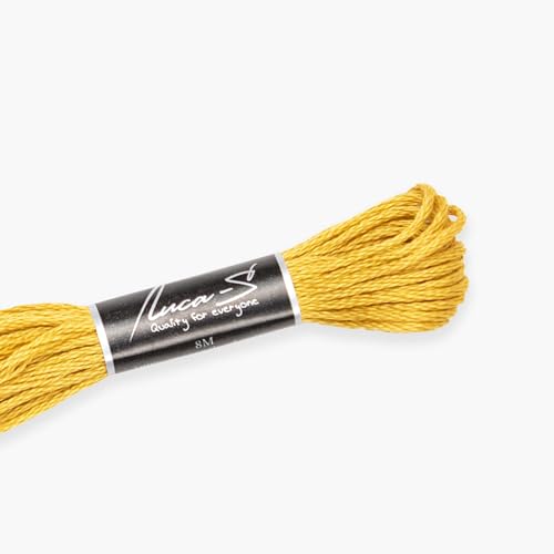 Premium Embroidery Thread Luca-S, 100% Giza Cotton, Oeko... - Loisirs Créatifs en promo à 1.19€