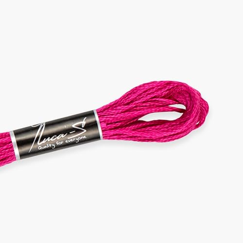 Premium Embroidery Thread Luca-S, 100% Giza Cotton, Oeko... - Loisirs Créatifs Amazon Royaume-Uni à 1.19€