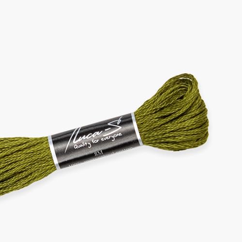 Premium Embroidery Thread Luca-S, 100% Giza Cotton, Oeko... - Loisirs Créatifs en promo à 1.19€
