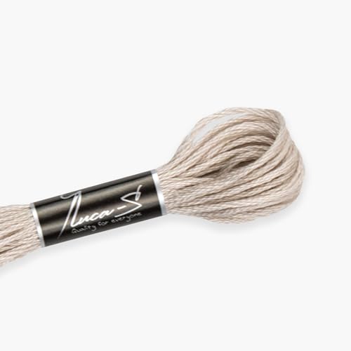 Premium Embroidery Thread Luca-S, 100% Giza Cotton, Oeko... - Loisirs Créatifs en promo à 1.19€
