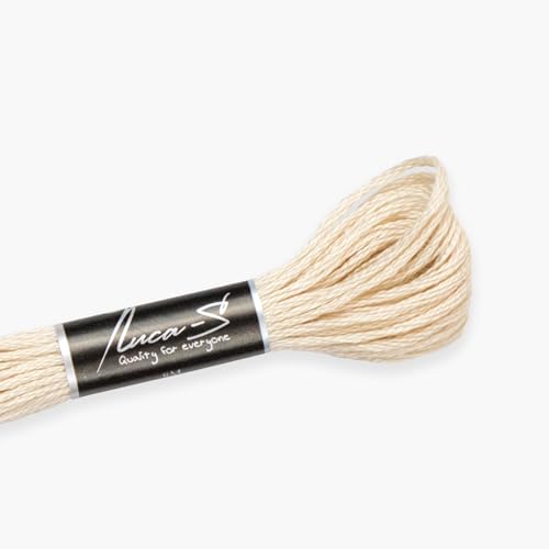 Premium Embroidery Thread Luca-S, 100% Giza Cotton, Oeko... - Loisirs Créatifs Amazon Royaume-Uni à 1.19€