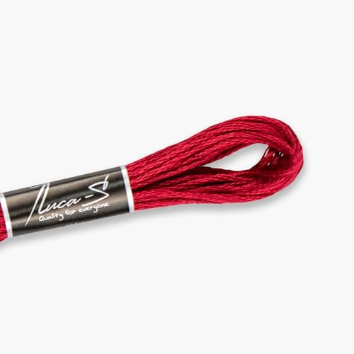 Premium Embroidery Thread Luca-S, 100% Giza Cotton, Oeko... - Loisirs Créatifs en promo à 1.19€