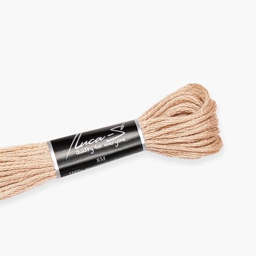 Premium Embroidery Thread Luca-S, 100% Giza Cotton, Oeko... - Loisirs Créatifs en promo à 1.19€