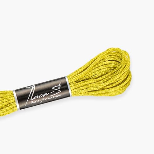 Premium Embroidery Thread Luca-S, 100% Giza Cotton, Oeko... - Loisirs Créatifs Amazon Royaume-Uni à 1.19€
