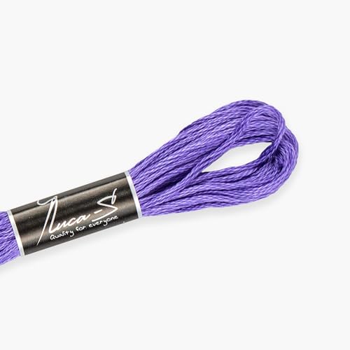 Premium Embroidery Thread Luca-S, 100% Giza Cotton, Oeko... - Loisirs Créatifs en promo à 1.19€