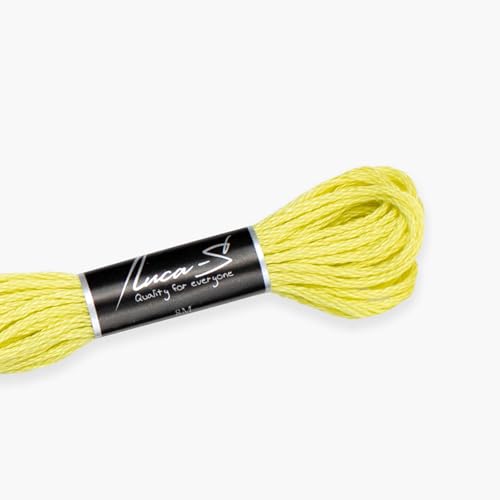 Premium Embroidery Thread Luca-S, 100% Giza Cotton, Oeko... - Loisirs Créatifs en promo à 1.19€