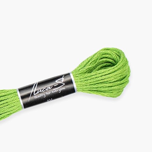 Premium Embroidery Thread Luca-S, 100% Giza Cotton, Oeko... - Loisirs Créatifs en promo à 1.19€