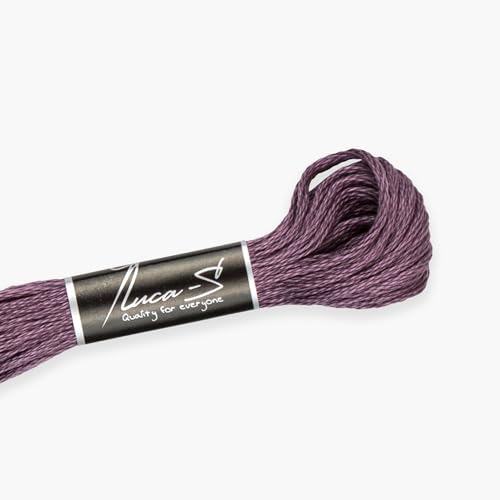 Premium Embroidery Thread Luca-S, 100% Giza Cotton, Oeko... - Loisirs Créatifs en promo à 1.19€