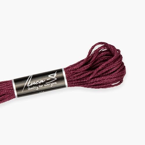 Premium Embroidery Thread Luca-S, 100% Giza Cotton, Oeko... - Loisirs Créatifs en promo à 1.19€