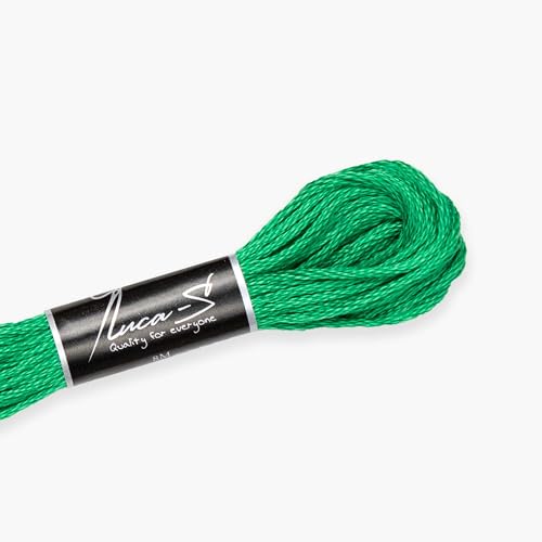 Luca-S Stranded Cotton Thread for Hand Embroidery, 8m... - Loisirs Créatifs en promo à 1.19€