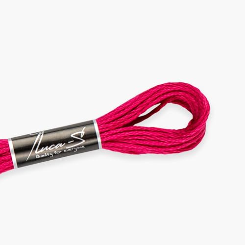 Premium Embroidery Thread Luca-S, 100% Giza Cotton, Oeko... - Loisirs Créatifs Amazon Royaume-Uni à 1.19€