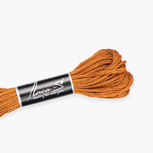 Premium Embroidery Thread Luca-S, 100% Giza Cotton, Oeko... - Loisirs Créatifs en promo à 1.19€