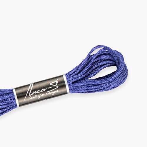 Premium Embroidery Thread Luca-S, 100% Giza Cotton, Oeko... - Loisirs Créatifs en promo à 1.19€