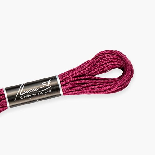 Premium Embroidery Thread Luca-S, 100% Giza Cotton, Oeko... - Loisirs Créatifs en promo à 1.19€