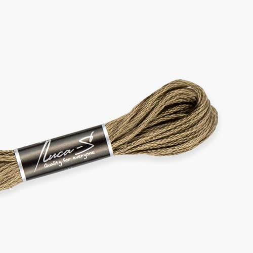 Premium Embroidery Thread Luca-S, 100% Giza Cotton, Oeko... - Loisirs Créatifs en promo à 1.19€