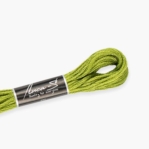 Premium Embroidery Thread Luca-S, 100% Giza Cotton, Oeko... - Loisirs Créatifs en promo à 1.19€