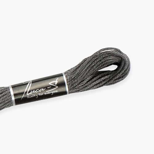 Premium Embroidery Thread Luca-S, 100% Giza Cotton, Oeko... - Loisirs Créatifs en promo à 1.19€