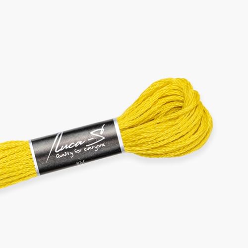Premium Embroidery Thread Luca-S, 100% Giza Cotton, Oeko... - Loisirs Créatifs en promo à 1.19€