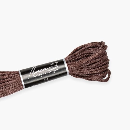 Premium Embroidery Thread Luca-S, 100% Giza Cotton, Oeko... - Loisirs Créatifs en promo à 1.19€