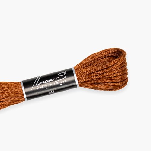 Premium Embroidery Thread Luca-S, 100% Giza Cotton, Oeko... - Loisirs Créatifs en promo à 1.19€
