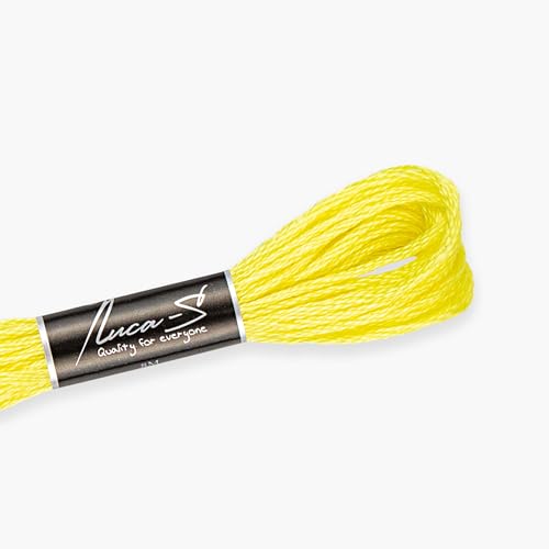 Premium Embroidery Thread Luca-S, 100% Giza Cotton, Oeko... - Loisirs Créatifs en promo à 1.19€