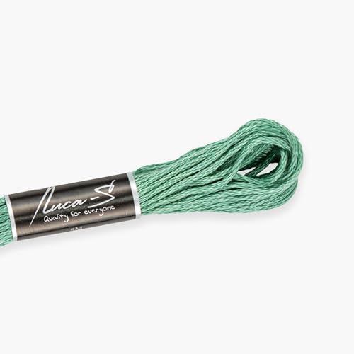Premium Embroidery Thread Luca-S, 100% Giza Cotton, Oeko... - Loisirs Créatifs en promo à 1.19€