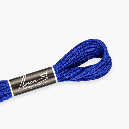 Premium Embroidery Thread Luca-S, 100% Giza Cotton, Oeko... - Loisirs Créatifs en promo à 1.19€