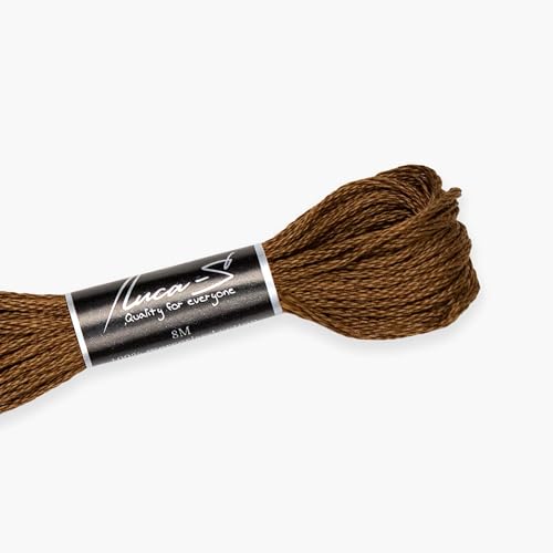 Premium Embroidery Thread Luca-S, 100% Giza Cotton, Oeko... - Loisirs Créatifs Amazon Royaume-Uni à 1.19€