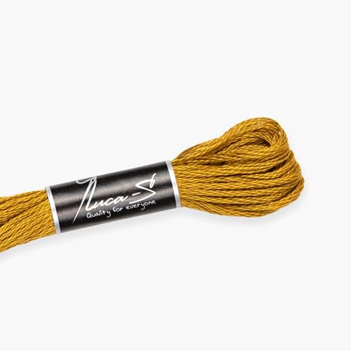 Premium Embroidery Thread Luca-S, 100% Giza Cotton, Oeko... - Loisirs Créatifs en promo à 1.19€