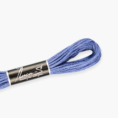 Premium Embroidery Thread Luca-S, 100% Giza Cotton, Oeko... - Loisirs Créatifs en promo à 1.19€