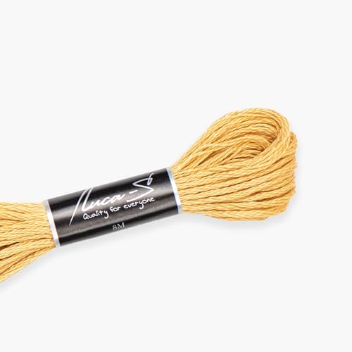 Premium Embroidery Thread Luca-S, 100% Giza Cotton, Oeko... - Loisirs Créatifs en promo à 1.19€