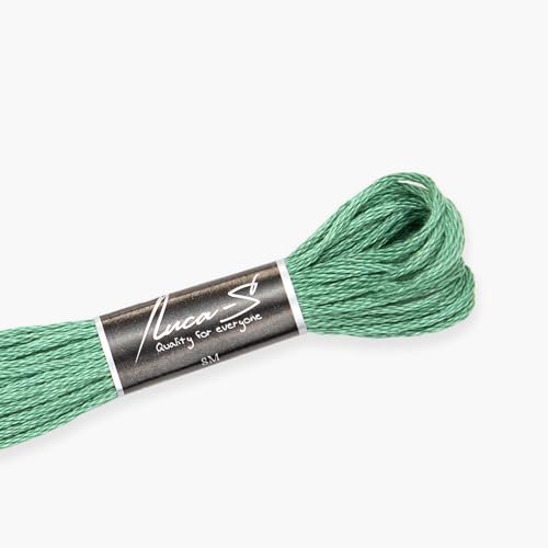 Premium Embroidery Thread Luca-S, 100% Giza Cotton, Oeko... - Loisirs Créatifs en promo à 1.19€
