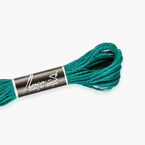 Premium Embroidery Thread Luca-S, 100% Giza Cotton, Oeko... - Loisirs Créatifs en promo à 1.19€