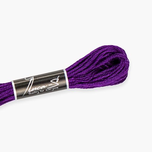 Premium Embroidery Thread Luca-S, 100% Giza Cotton, Oeko... - Loisirs Créatifs en promo à 1.19€