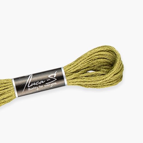 Premium Embroidery Thread Luca-S, 100% Giza Cotton, Oeko... - Loisirs Créatifs en promo à 1.19€
