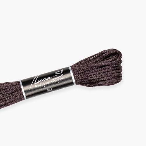 Premium Embroidery Thread Luca-S, 100% Giza Cotton, Oeko... - Loisirs Créatifs Amazon Royaume-Uni à 1.19€